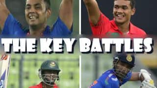 India vs Bangladesh 2014 3rd ODI: Key Battles